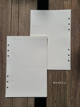 Load image into Gallery viewer, Blossom A5 notebook,  5.9 inches x 8.2 inches, custimizable inside, customizable notebook rings