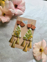 Load image into Gallery viewer, Mother's Day Collection- fern statement earrings