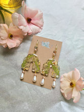 Load image into Gallery viewer, Mother's Day Collection- fern statement earrings