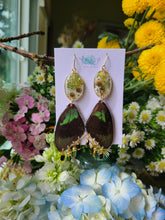 Load image into Gallery viewer, Spring Butterfly Collection- Dark green Wings with fern top