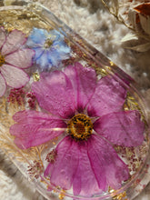 Load image into Gallery viewer, Pink cosmos Vanity Tray, 7 inches x 3.75 inches