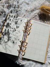 Load image into Gallery viewer, A6 Garden notebook- Pink Peruvian Lily, 4.2 inches x 6.9 inches