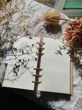 Load image into Gallery viewer, A6 Garden notebook- Pink Peruvian Lily, 4.2 inches x 6.9 inches