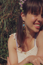 Load image into Gallery viewer, Spring Butterfly Collection- Dark blue Wings with hydrangea