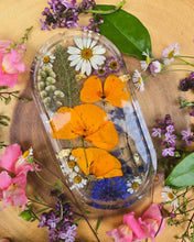 Load image into Gallery viewer, Native California Wildflowers Vanity Tray, 7 inches x 3.75 inches