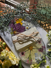 Load image into Gallery viewer, Pink cosmos Vanity Tray, 7 inches x 3.75 inches