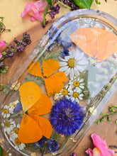 Load image into Gallery viewer, Native California Wildflowers Vanity Tray, 7 inches x 3.75 inches