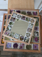 Load image into Gallery viewer, Small Blossom Mirror on light Oak Wood Frames