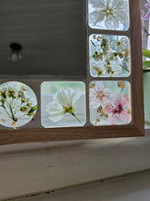 Load image into Gallery viewer, Small Blossom Mirror on light Oak Wood Frames