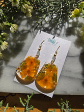 Load image into Gallery viewer, Fall Marigold earrings