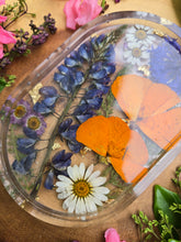 Load image into Gallery viewer, Native California Wildflowers Small Vanity Tray, 6 inches x 4 inches