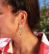 Load image into Gallery viewer, Lupine pebbles with stainless steel stud top