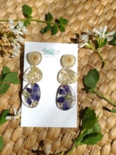 Load image into Gallery viewer, Lupine pebbles with stainless steel stud top