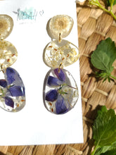 Load image into Gallery viewer, Lupine pebbles with stainless steel stud top