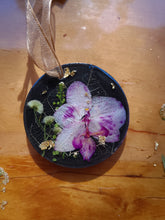 Load image into Gallery viewer, Holiday Ornament- 2.75 inch orchid round ornament