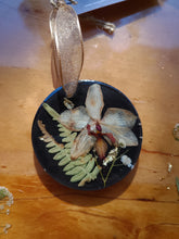 Load image into Gallery viewer, Holiday Ornament- 2.75 inch orchid round ornament
