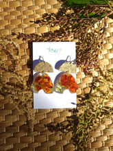 Load image into Gallery viewer, Fall Collection - French Marigold Garden Arch, Hammered brass