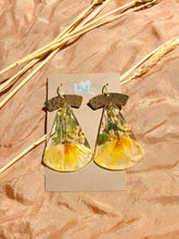 Load image into Gallery viewer, Santa Barbara Summer Collection- California poppies statement dangles