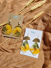 Load image into Gallery viewer, Santa Barbara Summer Collection- California poppies dangles