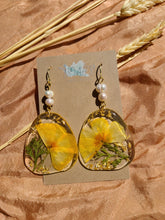 Load image into Gallery viewer, Santa Barbara Summer Collection- California poppies dangles