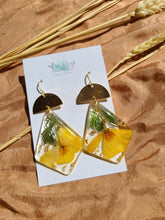 Load image into Gallery viewer, Santa Barbara Summer Collection- California poppies dangles