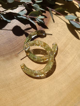 Load image into Gallery viewer, Flower Hoop Collection- Everyday Thin Hoops, Ferns and Queen Ann's Lace