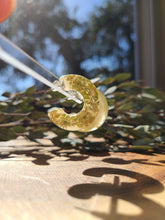 Load image into Gallery viewer, Flower Hoop Collection- Chunky Huggie Hoops, ferns