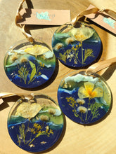 Load image into Gallery viewer, Holiday Ornament-California Poppy 2.75 inch round ornament