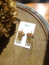 Load image into Gallery viewer, Fall Collection- Garden dangles, cherry wood top