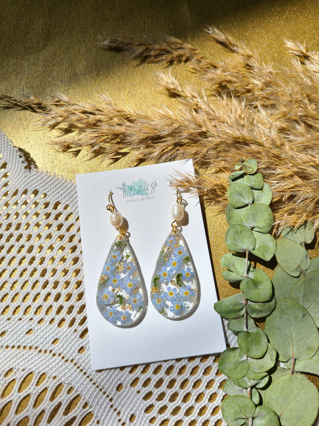 Summer Collection- tear drop forget-me-nots