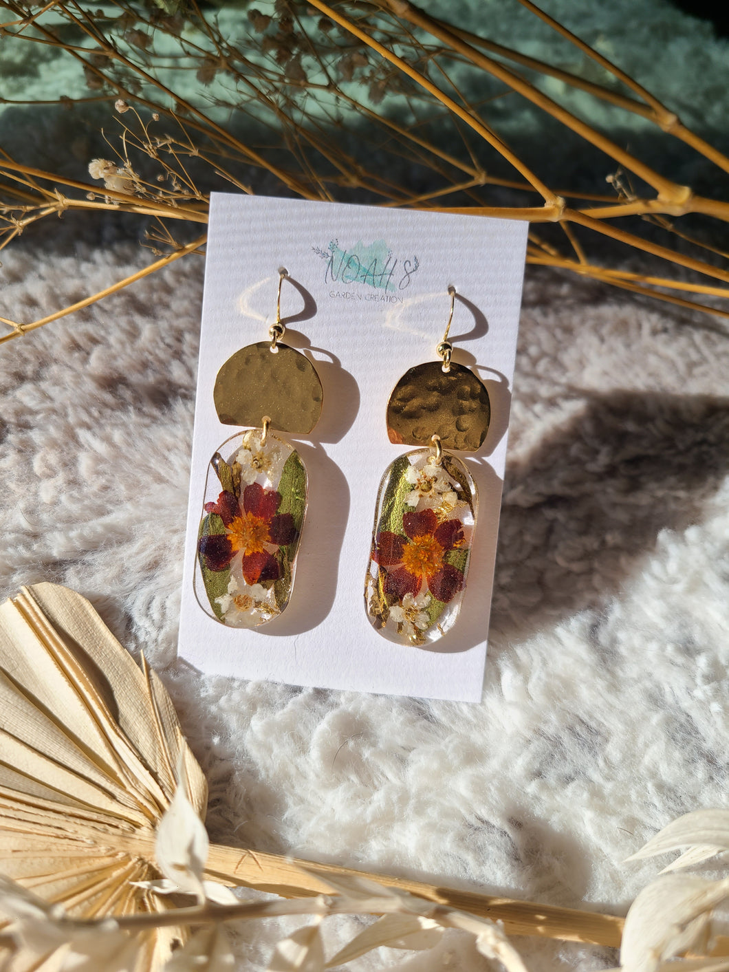 Fall Marigolds- Capsule earrings