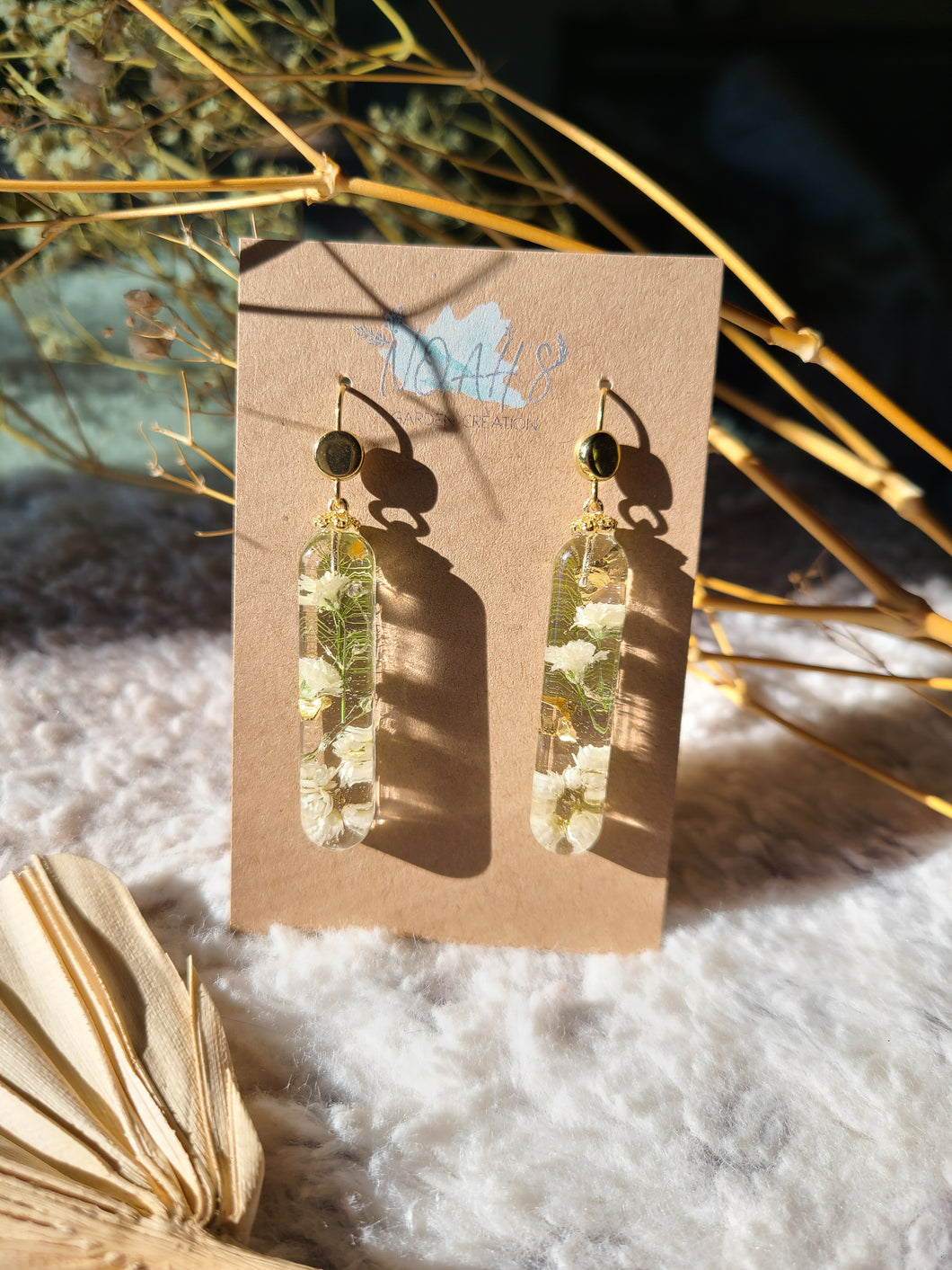 Baby's Breath earrings