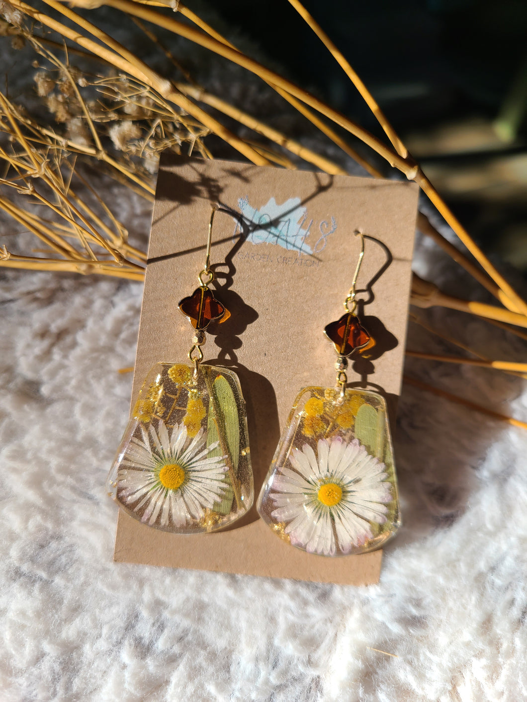 Daisy earrings