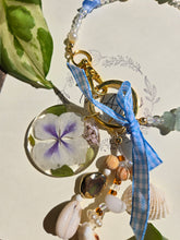 Load image into Gallery viewer, By the Coast Seashell Bag Charm-loop around chains
