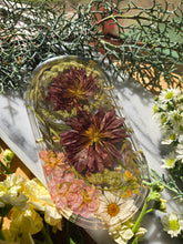 Load image into Gallery viewer, Spring Garden Chrysanthemum Vanity Tray, 7 inches x 3.75 inches
