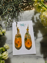 Load image into Gallery viewer, Fall Marigold Earrings
