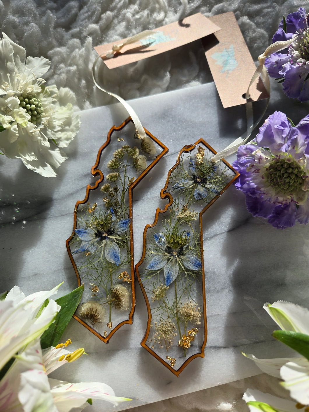 Holiday Ornament- California blue flower