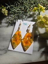Load image into Gallery viewer, Large Marigold Earrings
