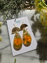 Load image into Gallery viewer, Fall Marigold Earrings
