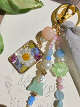 Load image into Gallery viewer, Little Spring Daisy and wildflowers Bag Charm
