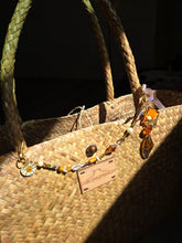 Load image into Gallery viewer, Fall Marigold Bag charm-Looped Around Style
