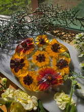 Load image into Gallery viewer, Bubble Edged Fall Flower Tray, 5 inches
