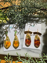 Load image into Gallery viewer, Fall Marigold Earrings
