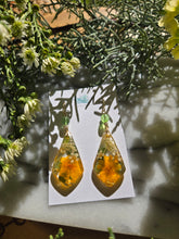 Load image into Gallery viewer, Fall Marigold Earrings
