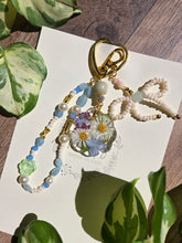 Load image into Gallery viewer, Little Spring Daisy and wildflowers Bag Charm
