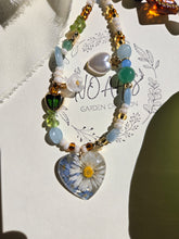 Load image into Gallery viewer, Little Spring Daisy and wildflowers Bag Charm
