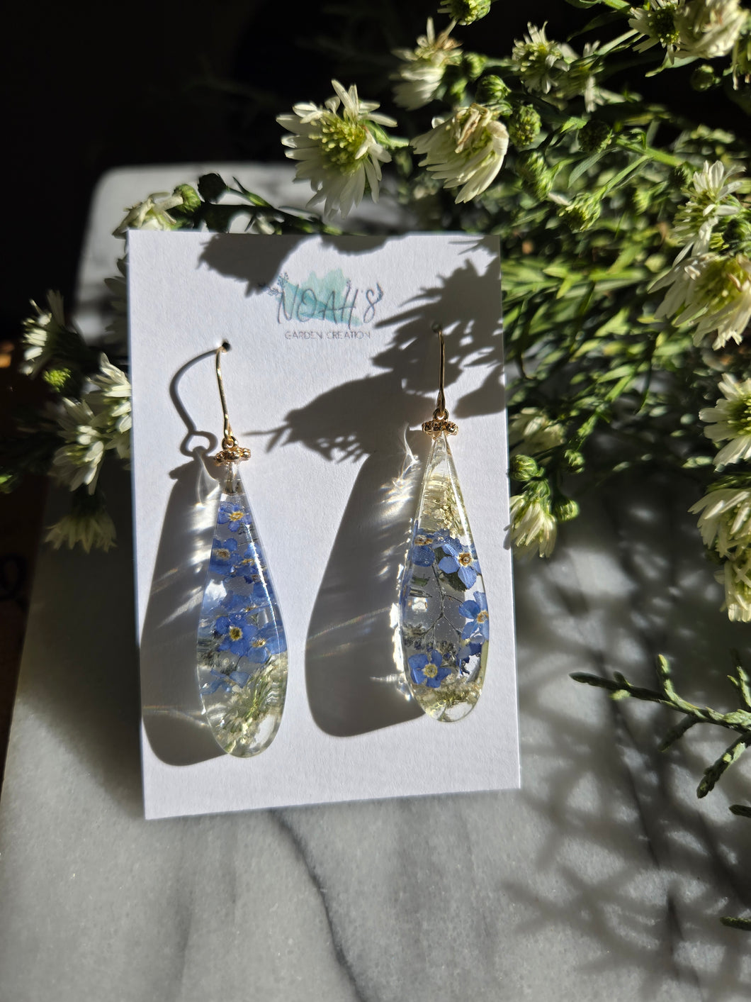 Forget-me-not Earrings